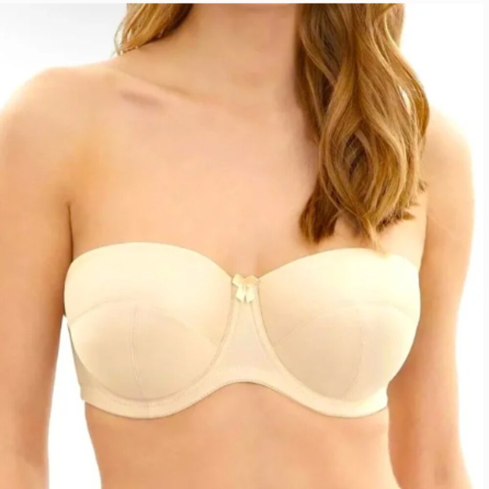 Panache Strapless Nude/Beige Balconette Bra